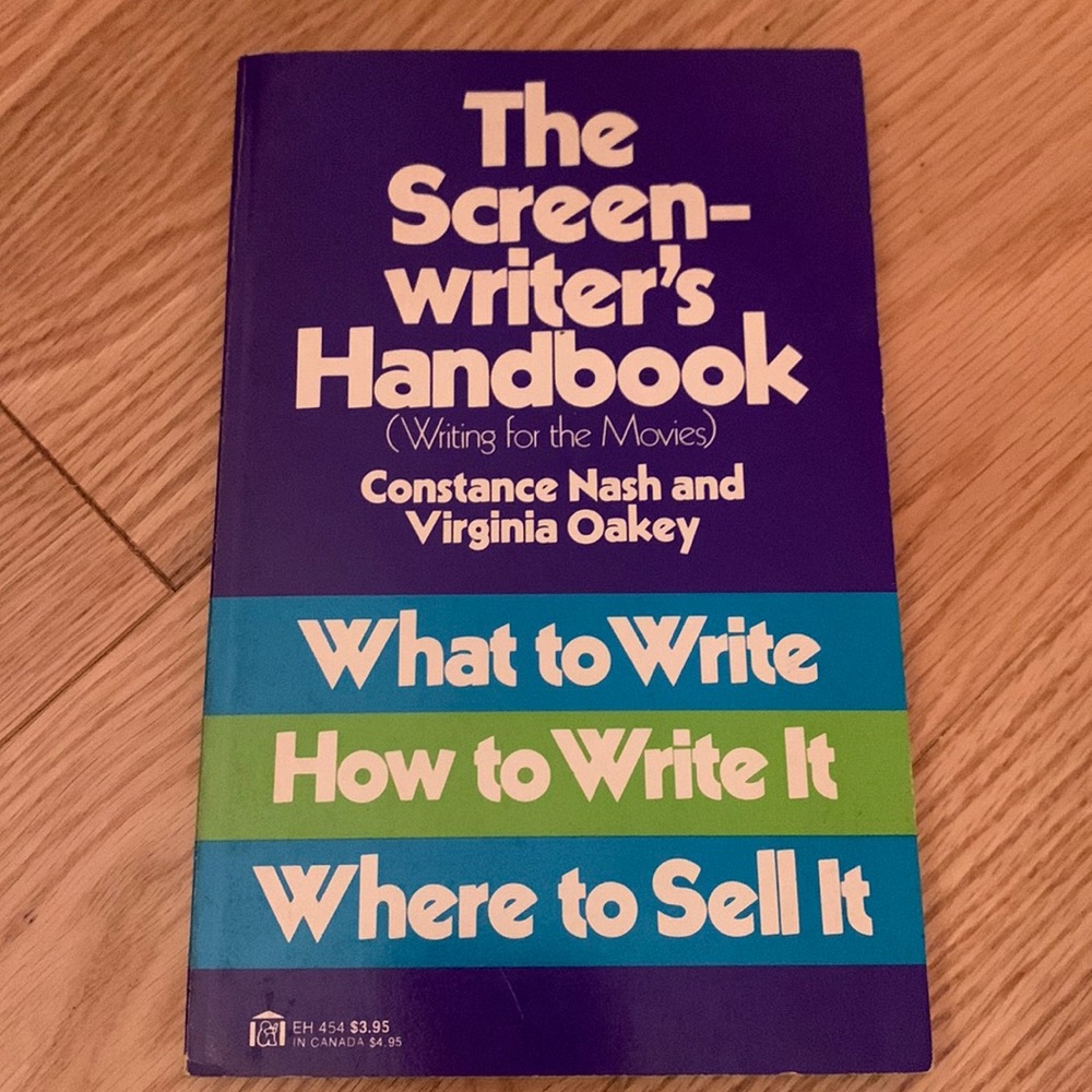 COLLINS \ Screen-Writer's Handbook by Constance Nash - BOOK *first edition*